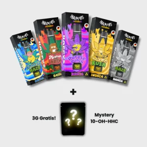 Happys Amsterdam Premium TAC Vape 5er Probierpaket