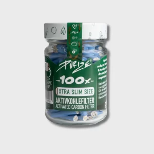 PURIZE Glas I 100 XTRA Slim Size Blau