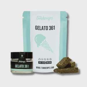 TOM HEMP'S CBD HASH 22% GELATO 361