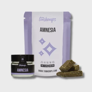 TOM HEMP'S CBD HASH 22% AMNESIA