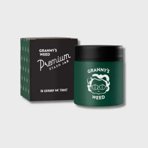 Granny’s Weed Premium Stash Jar – 100 % Geruchsdicht & UV-geschützt