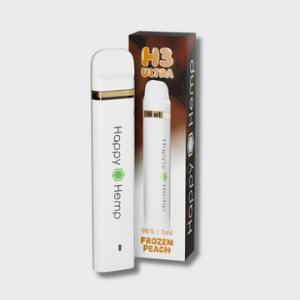 Happy Hemp H3 Ultra Vape Frozen Peach