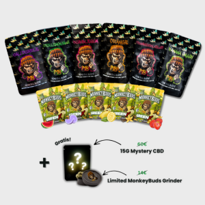 MonkeyBuds XXL CBD Blüten Probierpaket