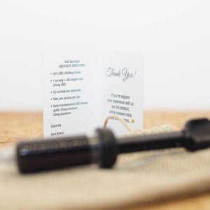 Vollspektrum-CBD-Paste