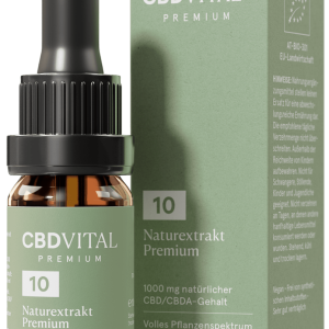 CBD Naturextrakt PREMIUM Öl 10%