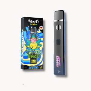 Happys Amsterdam Premium 1ml TAC Vape Amnesia Haze - Sativa