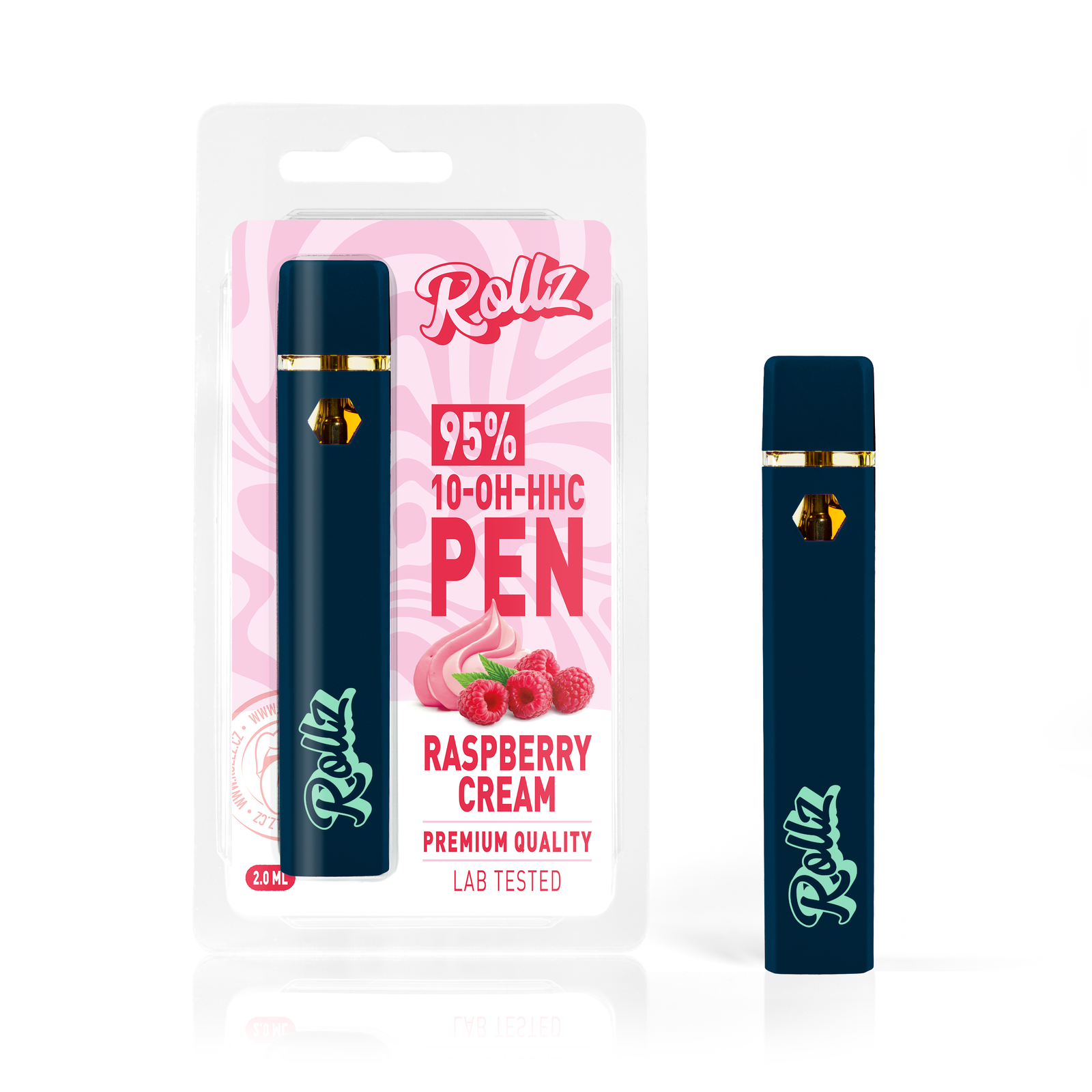 Premium 10-OH-HHC Vape Pen Himbeere 95 % 2ml