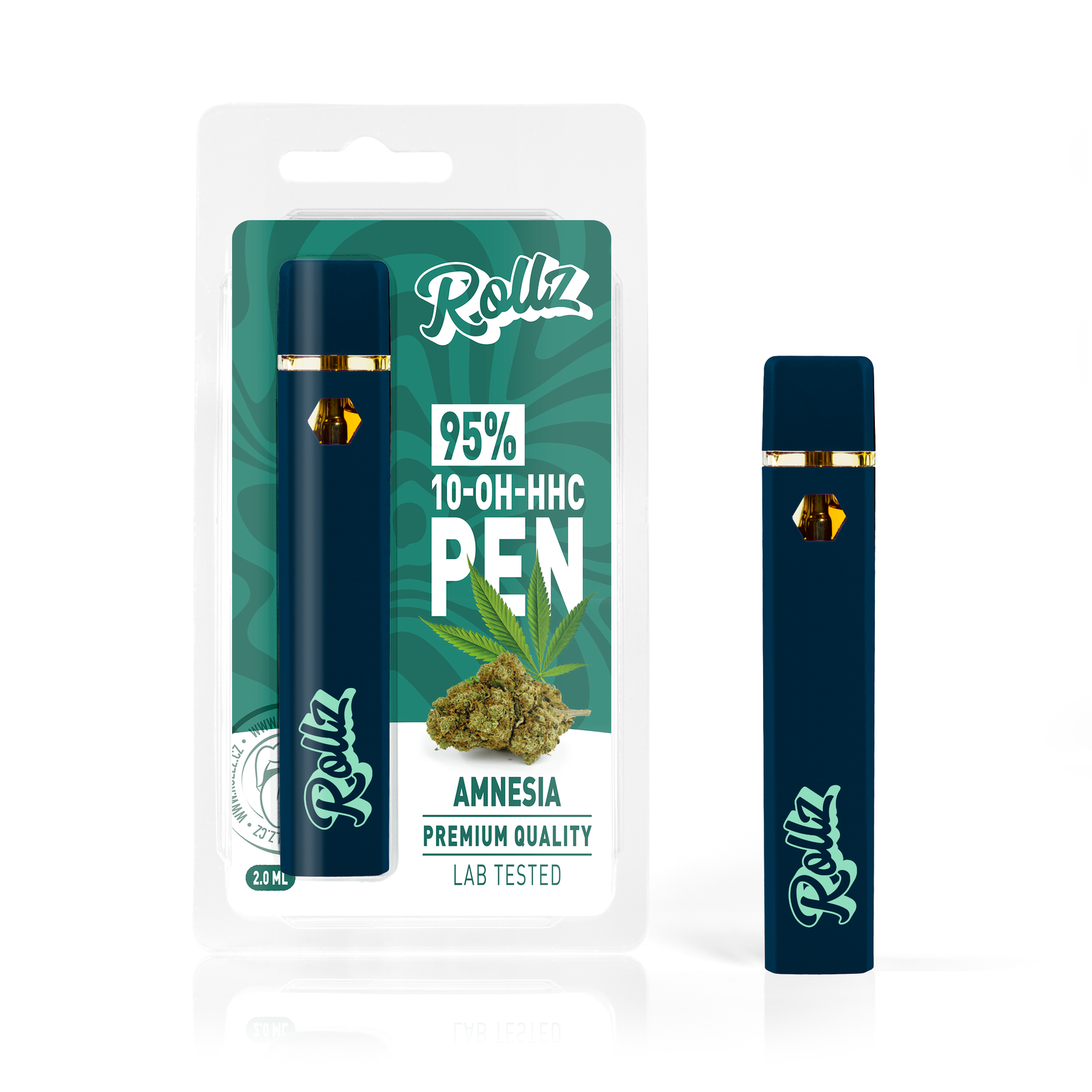 Premium 10-OH-HHC Vape Pen Amnesia 95 % 2ml